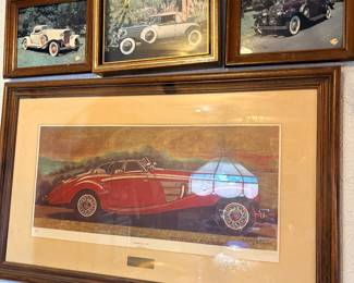 Framed Car Prints