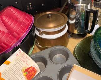 Copper & ceramic double boiler