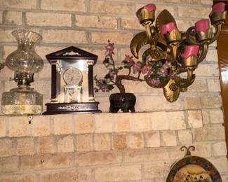 fleur de lis wall sconce syroco, Oil Lamps, geisha ladies plates 
