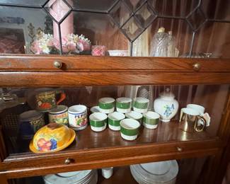 China, Custard cups, Coffee Mugs