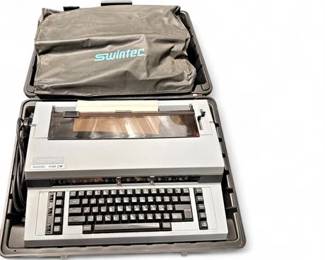 Lot 590 Swintec 1146 CM Vintage Electronic Portable Typewriter