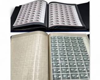 Lot 875 Two Albums Of Philatelic Mint Sheets