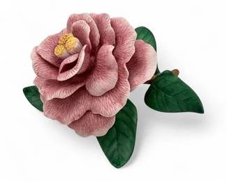 Lot 675 Lenox Camellia Porcelain Figurine From The Garden Flowers Collection