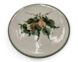 Lot 607 1950s1970 Ceramic Glaze Harvest Platter By John B. Taylor Ceramics