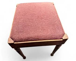 Lot 586 Vintage Vanity StoolSewing Machine Bench