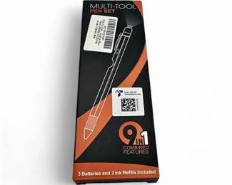 Lot 873 9In1 MultiTool Pen Set