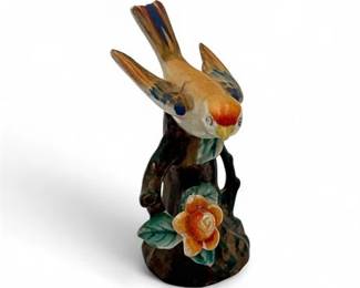 Lot 665 Vintage Ceramic Or Porcelain Bird Figurine Made In Occupied Japan