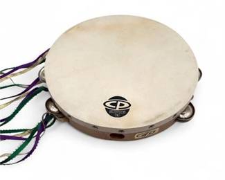 Lot 447 8 Single Row Headed Tambourine by Latin Percussion