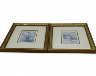 Lot 621 Framed Print Of Cicely Mary Barkers The DogViolet Fairy