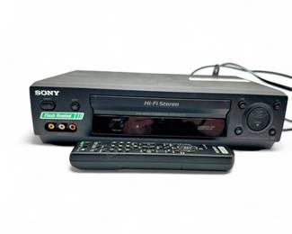 Lot 444 Sony SLVN500 4Head HiFi VHS Video Cassette Recorder
