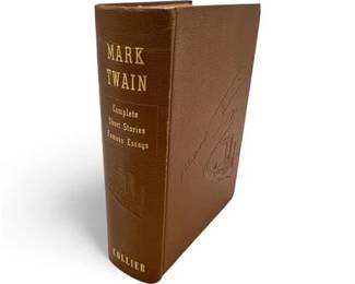 Lot 692 Vintage Edition Mark Twain Complete Short Stories Famous Essays