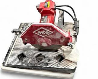 Lot 592 MK170 Benchtop 7 Wet Tile Saw