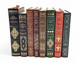 Lot 691 Group Of Eight Classic Hardback Books By The Franklin Library