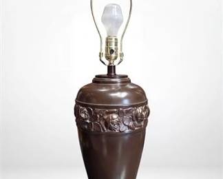 Lot 567 Restoration Hardware Art Deco Style Lamp
