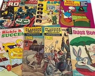 Lot 479 Lot Of 16 1960s1970s Assorted Vintage Comic Books