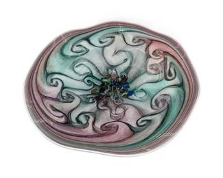 Lot 496 Late 20th21st Century Decorative Art Glass Bowl