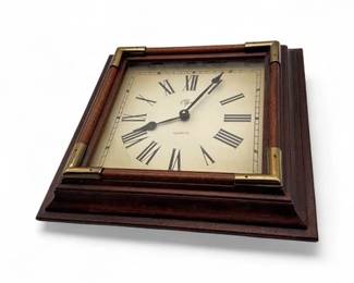 Lot 681 Vintage Elgin Quartz Wall Clock