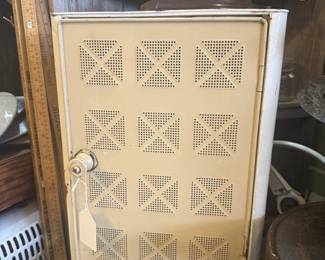 Vintage Tin Meat Safe 