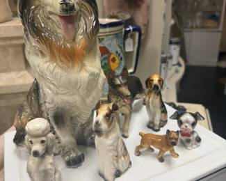dog figurine collectibles