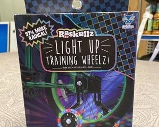 Raskullz Balance Buddy Light Up LED Bike Training Wheels