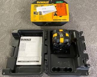 DEWALT 40 ft. Red Self-Leveling Cross Line Laser Level
