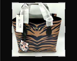 NWT Furla Tiger Print