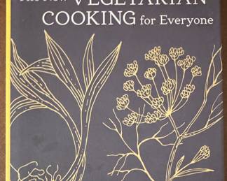 The New Vegetarian Cooking For Everyone by Deborah Madison Cookbook. 