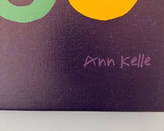 Chicago Canvas by Ann Kelle. Measures 36" x 48". Photo 2 of 2. 