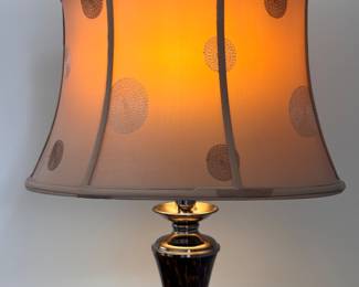 Faux Tortoise Shell Floor Lamp. We Have 2 Brand New Regina Andrews Lamp Shades That Would Be Awesome With This Lamp! Photo 2 of 4. 