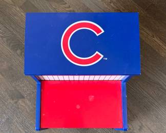 Cubs Step Stool. Photo 2 of 2. 