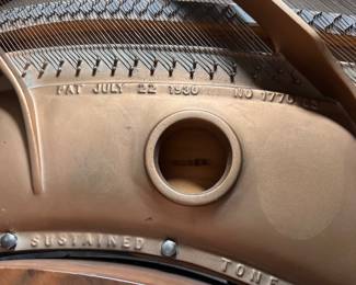 Schiller Grand Piano Circa 1930. Great As Is But Would Be Beautiful Lacquered. Ask Us For Resources. Photo 6 of 9. 