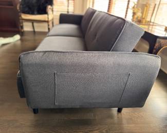 Reclining Futon  / Sofa. Measures 82" W.  Photo 2 of 3. 