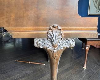 Schiller Grand Piano Circa 1930. Great As Is But Would Be Beautiful Lacquered. Ask Us For Resources. Photo 4 of 9. 