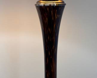 Faux Tortoise Shell Floor Lamp. We Have 2 Brand New Regina Andrews Lamp Shades That Would Be Awesome With This Lamp! Photo 3 of 4. 