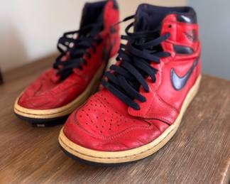 Nike Air Jordan High Top Sneakers. Photo 2 of 2. 