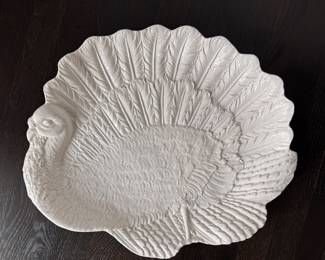 Italian Ceramic Turkey Platter. Photo 1 of 2. 