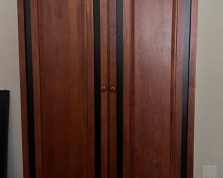 Mission Style Armoire. Measures 43" W x 78" H. Photo 1 of 2. 