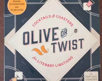 Olive or Twist Cocktail Book. 