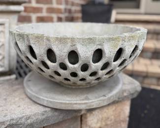 Faux Concrete Planters. 