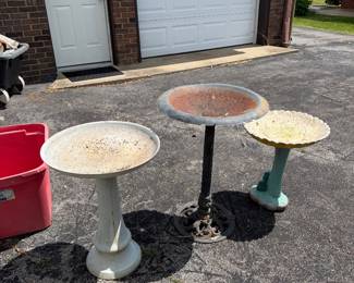 Bird baths