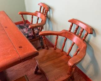 Captains chairs for table