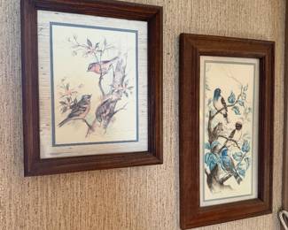 Vintage art prints