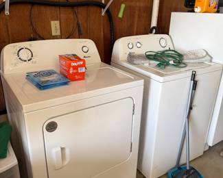 Amana washer and dryer 