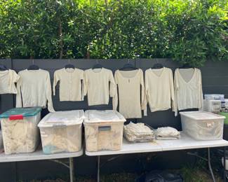 bins of solid cashmere can be tie dyed .