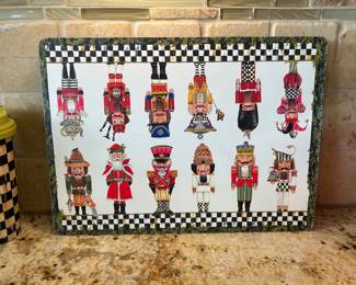 MacKenzie-Childs Nutcracker Brigade Cork Back Placemat