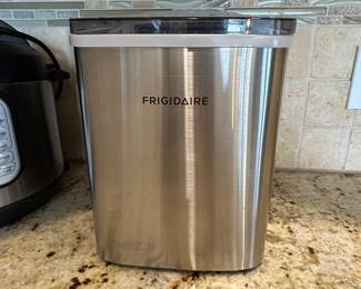 Frigidaire Stainless Steel Compact Ice Maker
