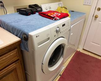 Washer and dryer