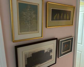 Framed artwork
