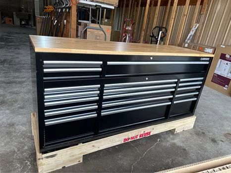 Standard Duty 18-Drawer Mobile Workbench