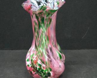 End of Day Art Glass Vase